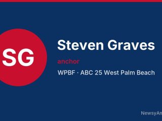 Steven Graves, anchor, WPBF