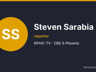 Steven Sarabia, reporter, KPHO-TV