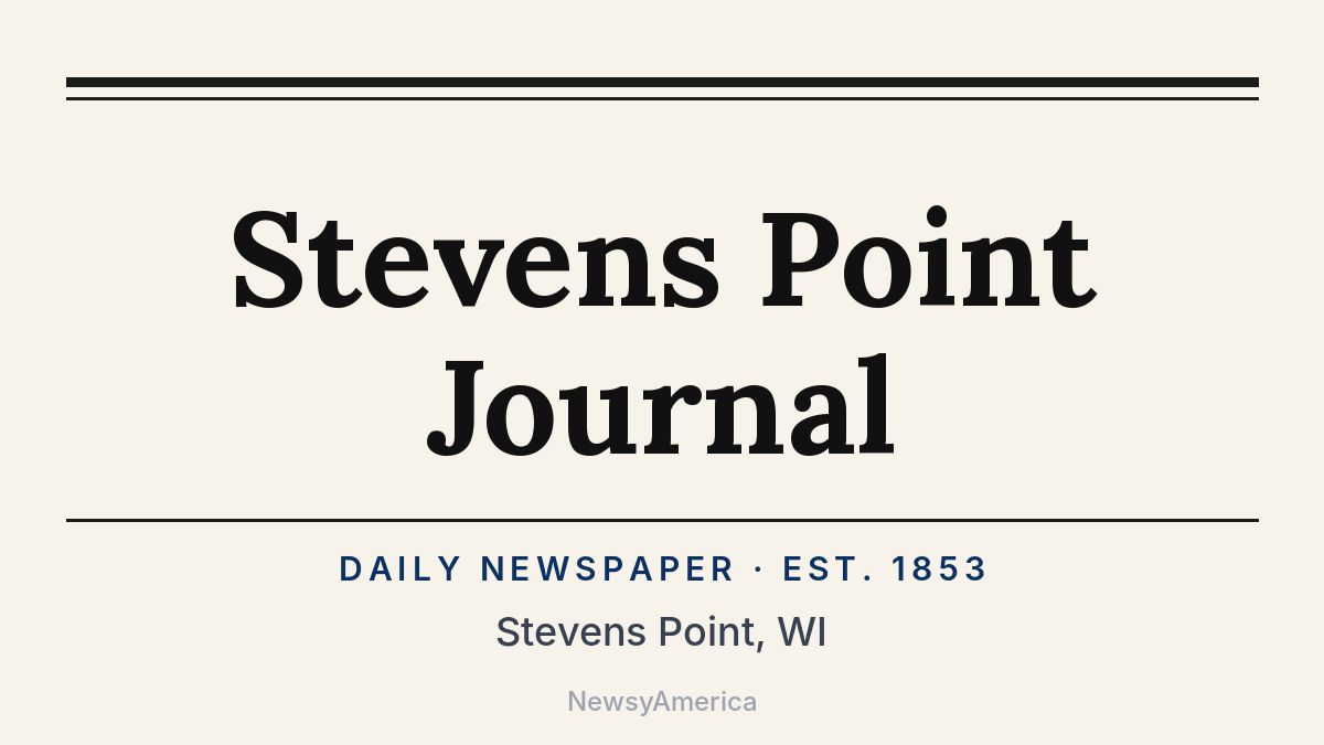 Stevens Point Journal – Wisconsin