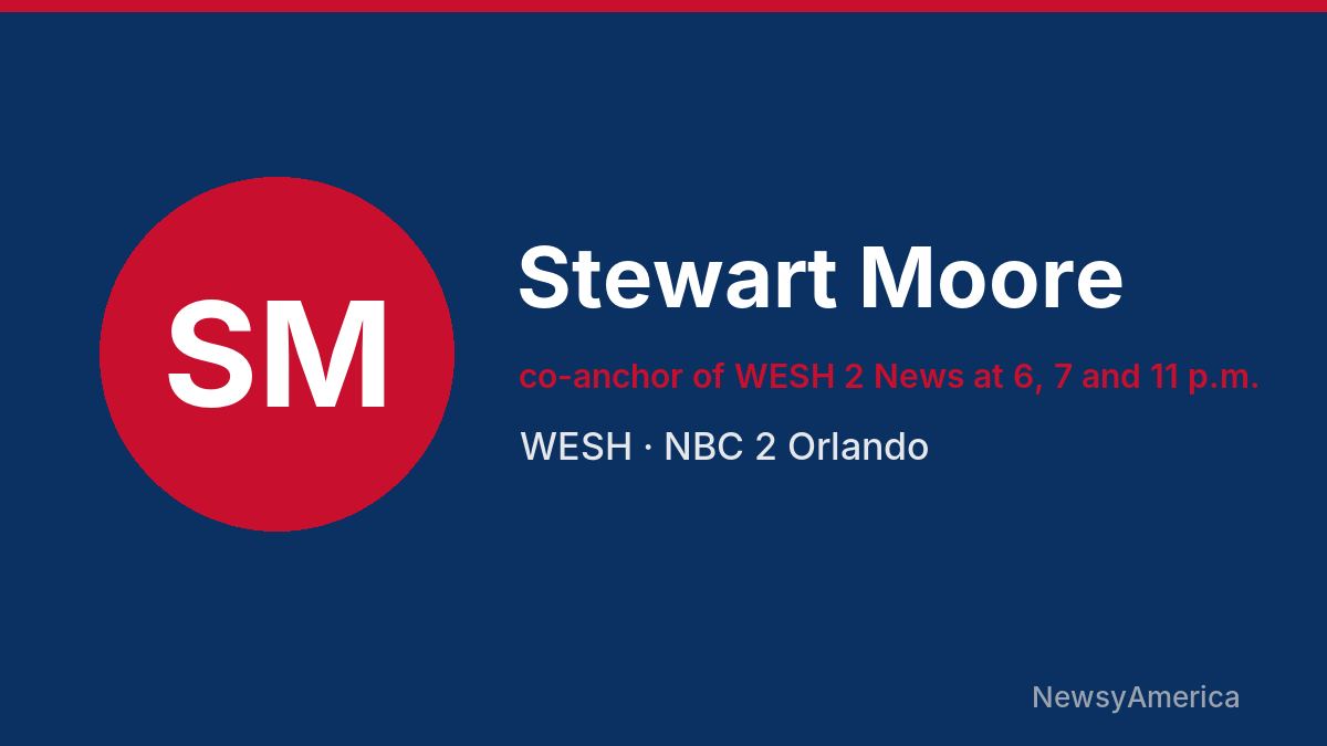 Stewart Moore – WESH, Orlando