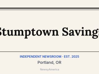 Stumptown Savings, Portland, OR