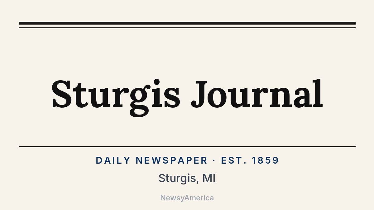 Sturgis Journal – Michigan