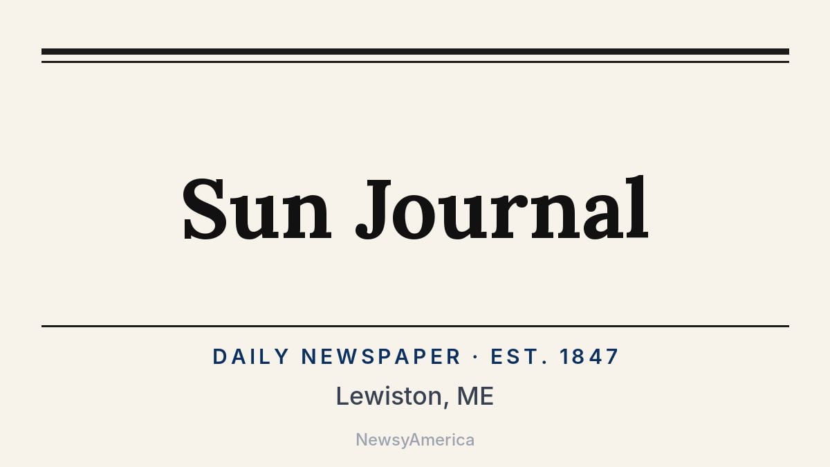 Sun Journal – Lewiston, ME