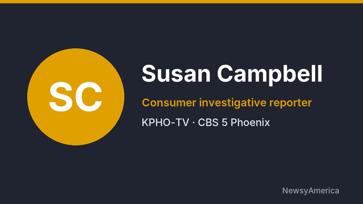 Susan Campbell – KPHO-TV, Phoenix