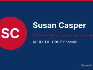 Susan Casper, Community relations manager and community anchor, KPHO-TV
