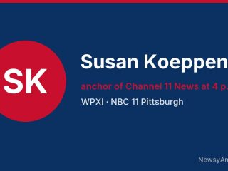 Susan Koeppen, anchor of Channel 11 News at 4 p.m., WPXI