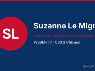 Suzanne Le Mignot, weekend morning news anchor and weekday reporter, WBBM-TV