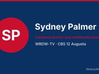 Sydney Palmer, weekend anchor and multimedia journalist, WRDW-TV