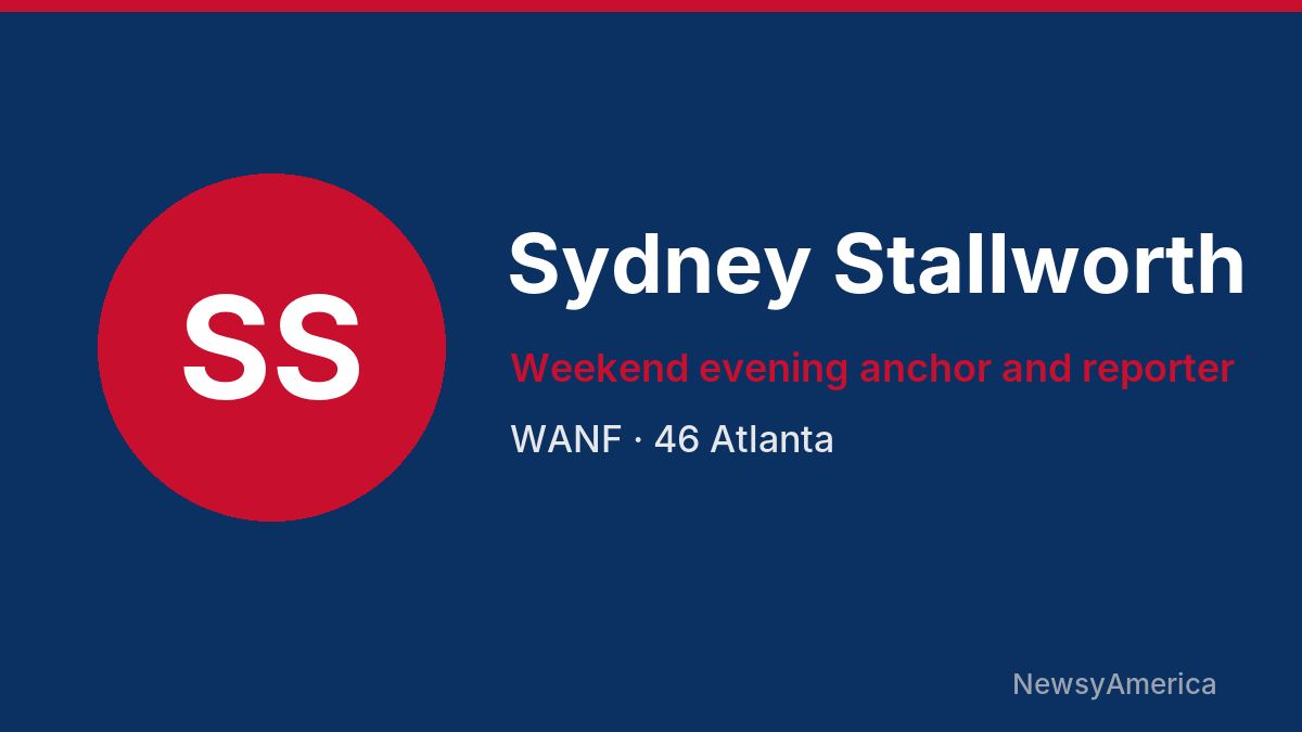 Sydney Stallworth – WANF, Atlanta