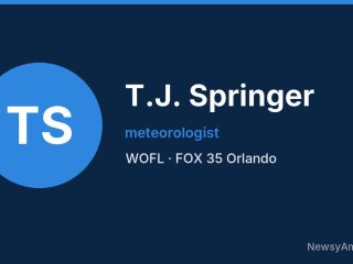 T.J. Springer, meteorologist, WOFL