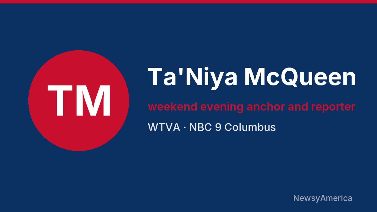 Ta’Niya McQueen – WTVA, Columbus