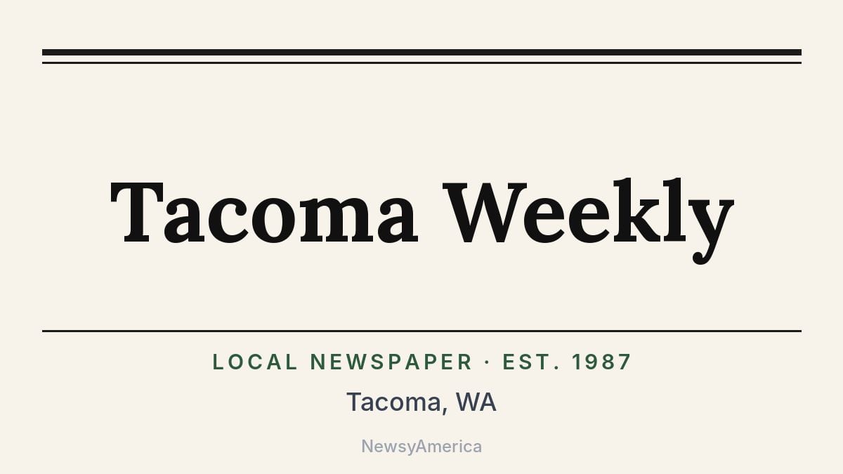 Tacoma Weekly – Washington