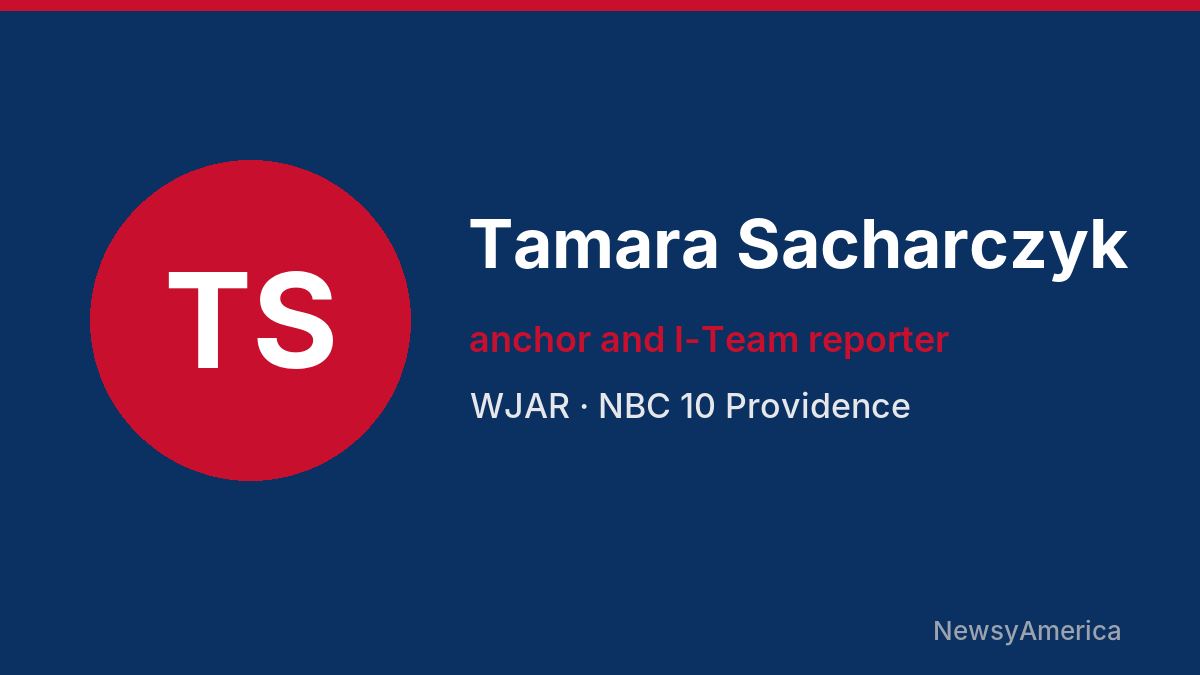 Tamara Sacharczyk – WJAR, Providence