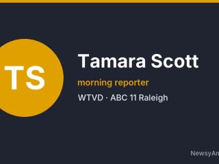 Tamara Scott, morning reporter, WTVD