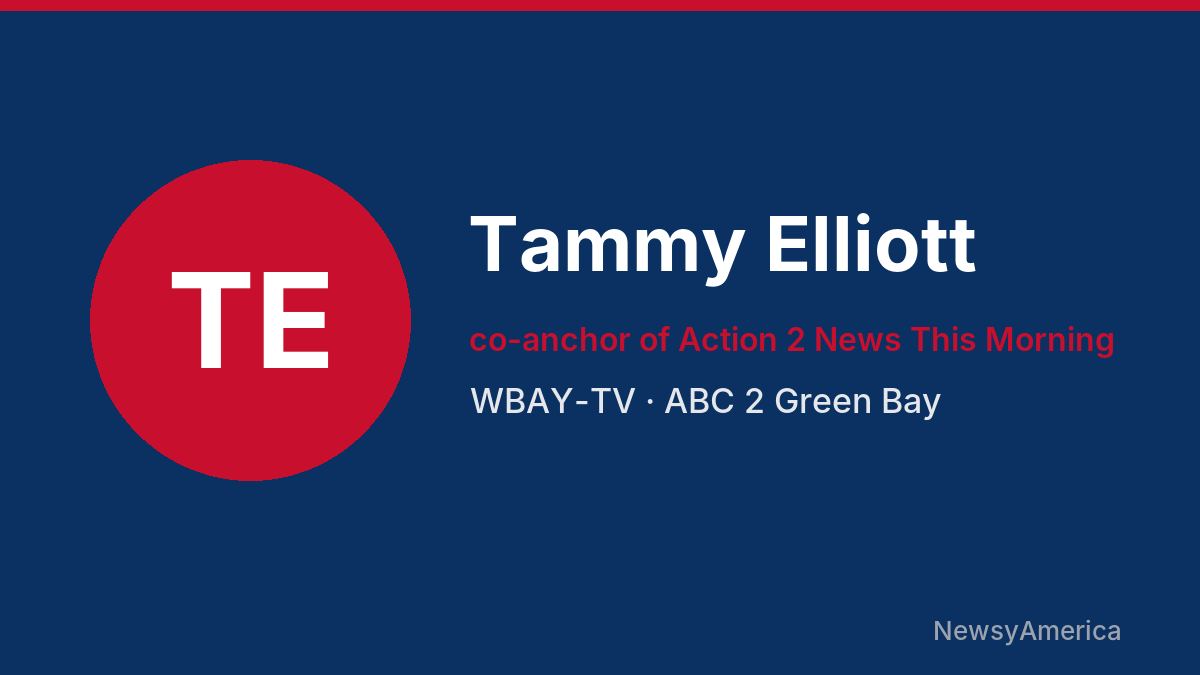 Tammy Elliott – WBAY-TV, Green Bay