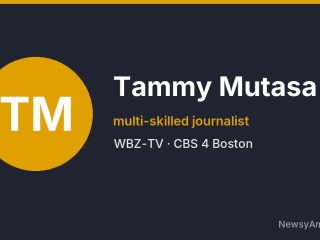 Tammy Mutasa, multi-skilled journalist, WBZ-TV