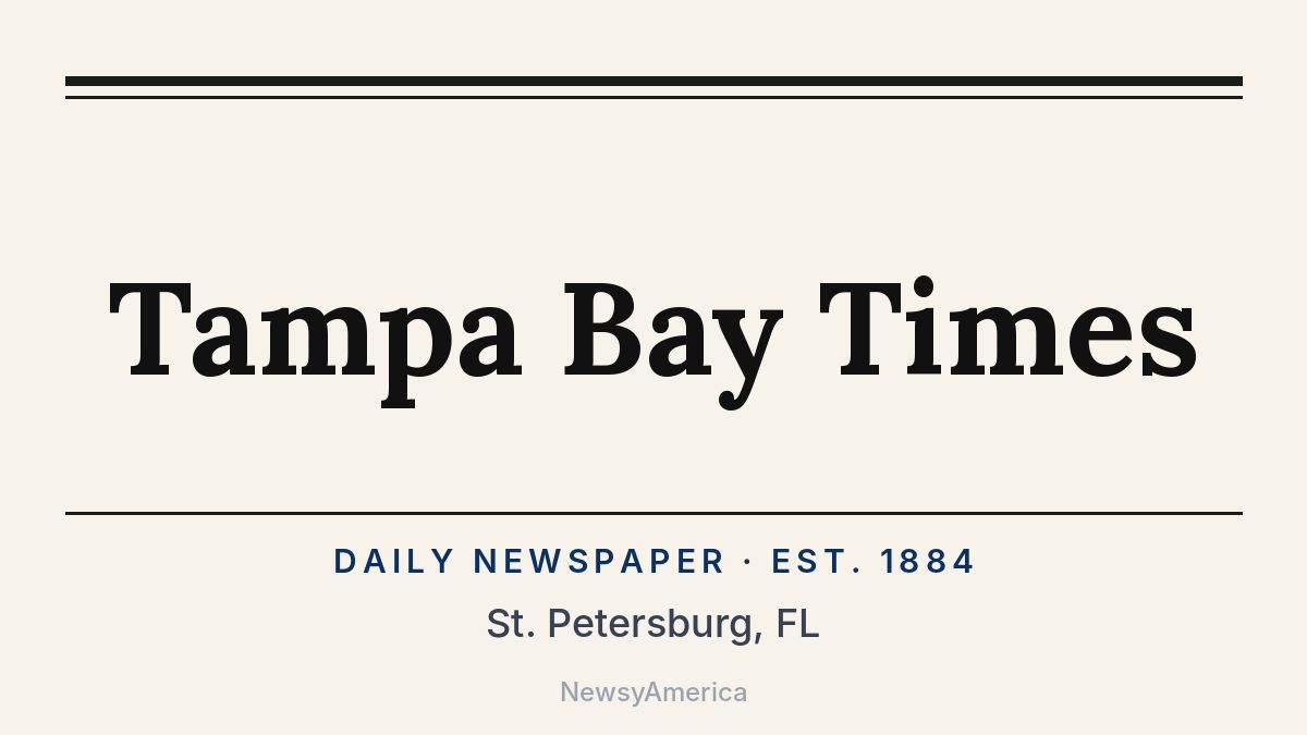 Tampa Bay Times – St. Petersburg, FL