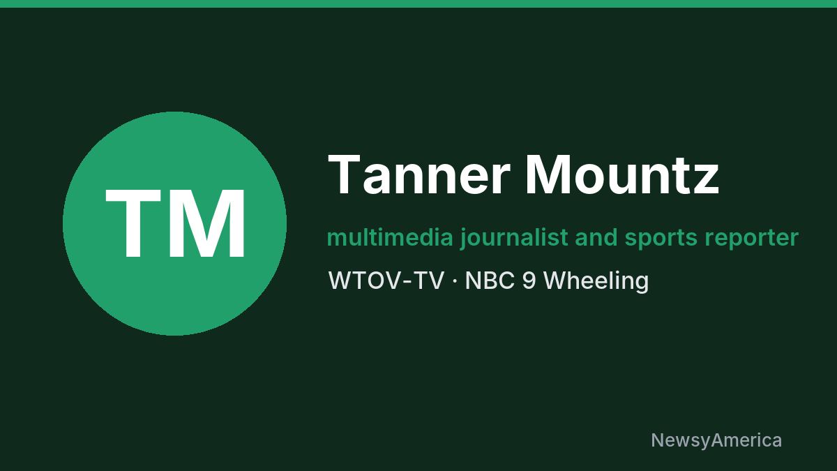 Tanner Mountz – WTOV-TV, Wheeling