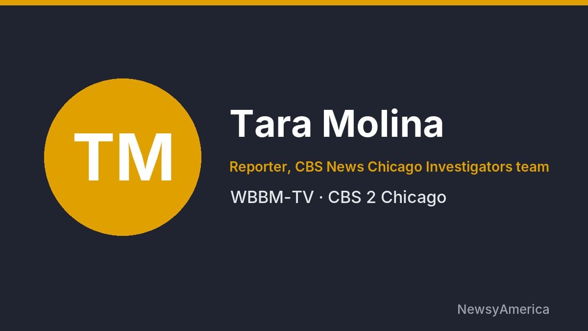 Tara Molina – WBBM-TV, Chicago