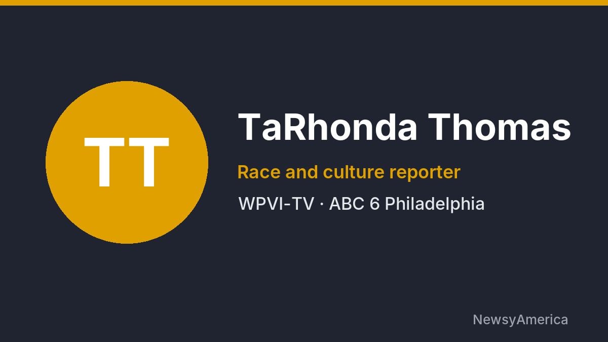 TaRhonda Thomas – WPVI-TV, Philadelphia