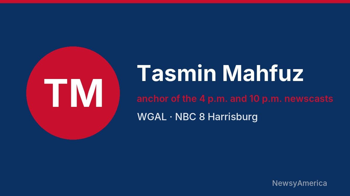 Tasmin Mahfuz – WGAL, Harrisburg