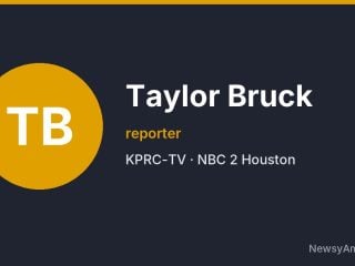 Taylor Bruck, reporter, KPRC-TV