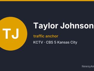 Taylor Johnson, traffic anchor, KCTV