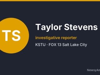 Taylor Stevens, investigative reporter, KSTU