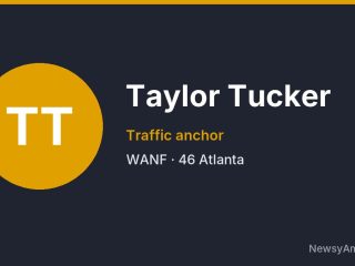 Taylor Tucker, Traffic anchor, WANF