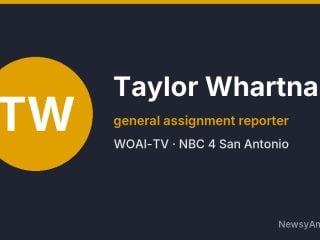Taylor Whartnaby, general assignment reporter, WOAI-TV