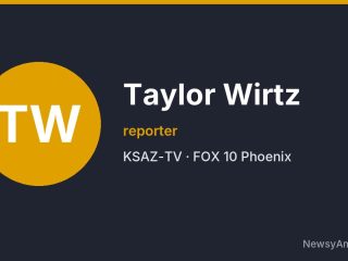 Taylor Wirtz, reporter, KSAZ-TV