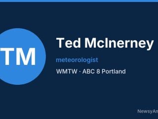 Ted McInerney, meteorologist, WMTW