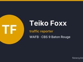 Teiko Foxx, traffic reporter, WAFB