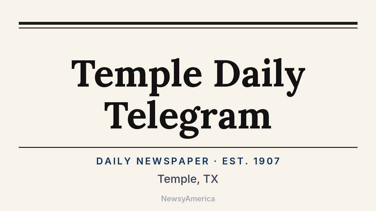 Temple Daily Telegram – Texas