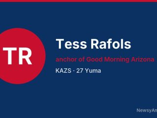 Tess Rafols, anchor of Good Morning Arizona, KAZS