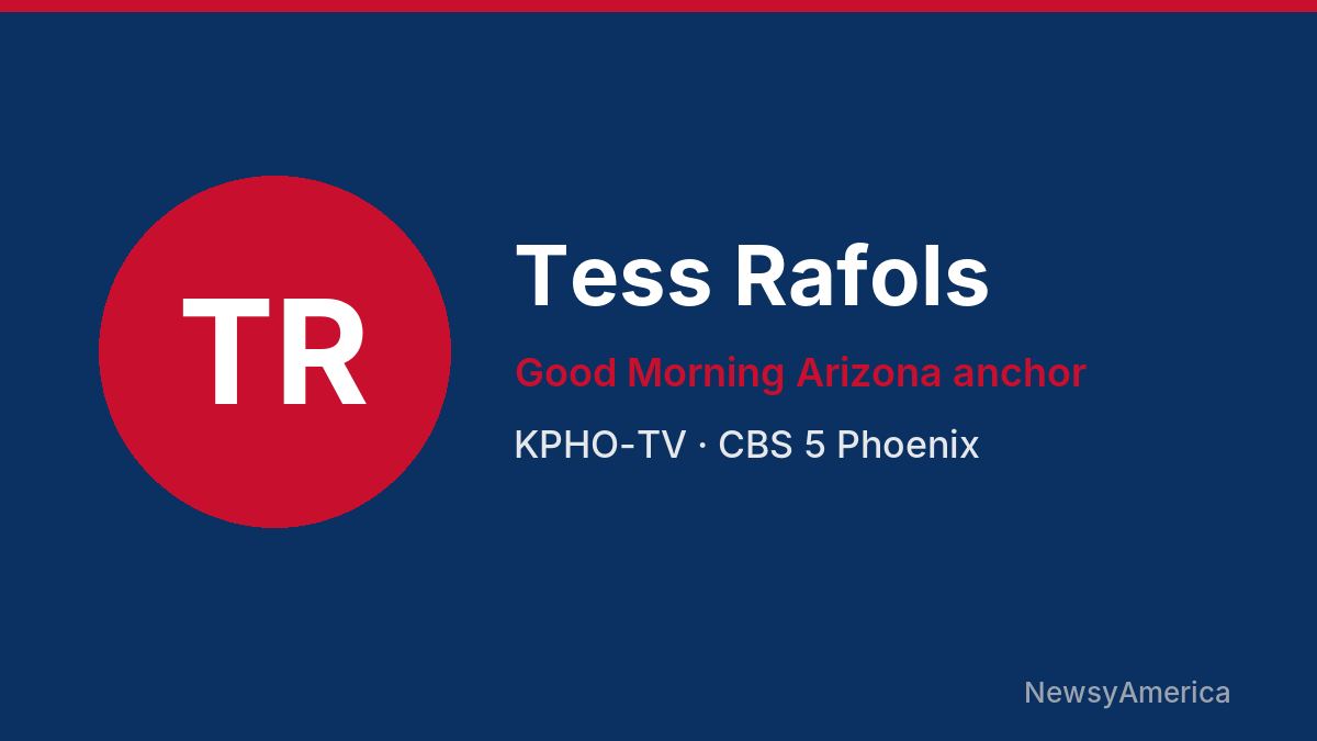 Tess Rafols – KPHO-TV, Phoenix
