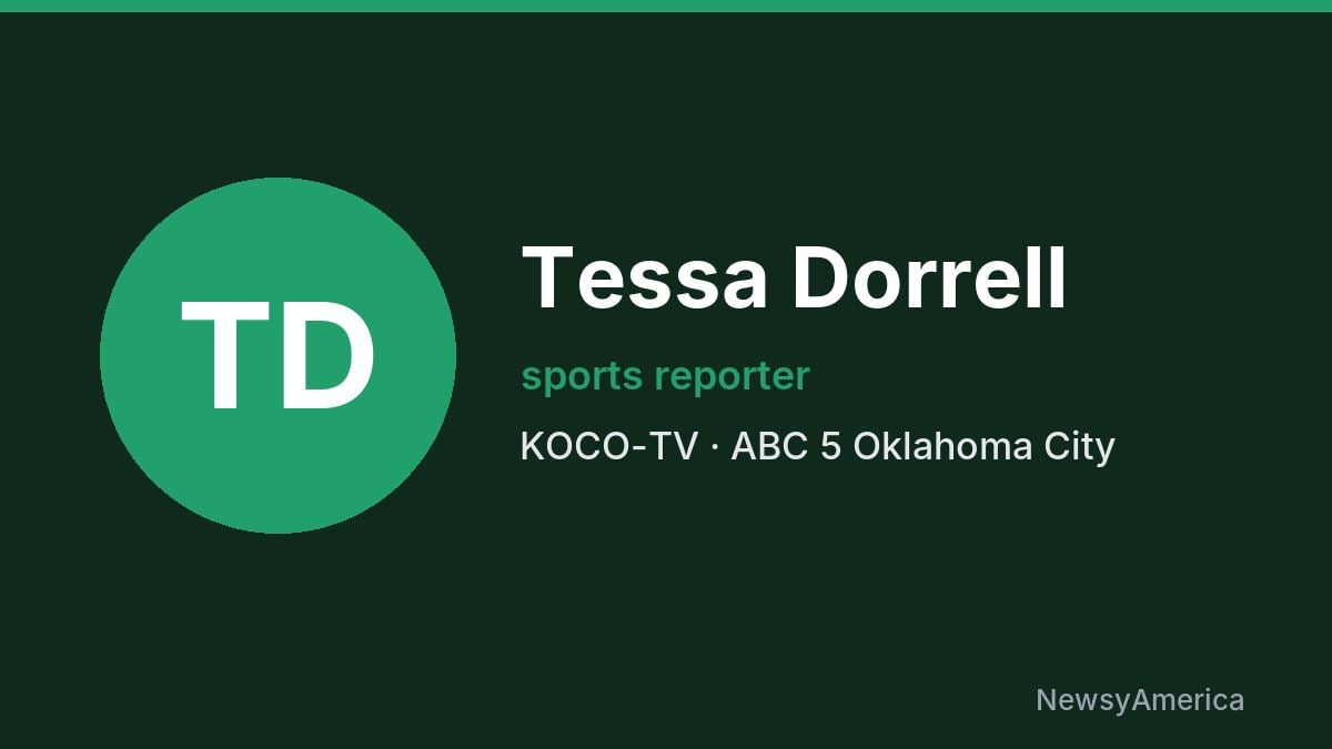 Tessa Dorrell – KOCO-TV, Oklahoma City