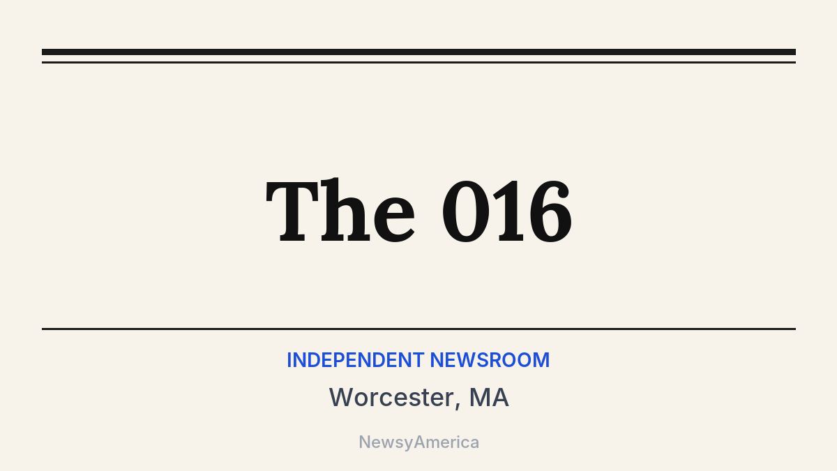 The 016 – Worcester, MA
