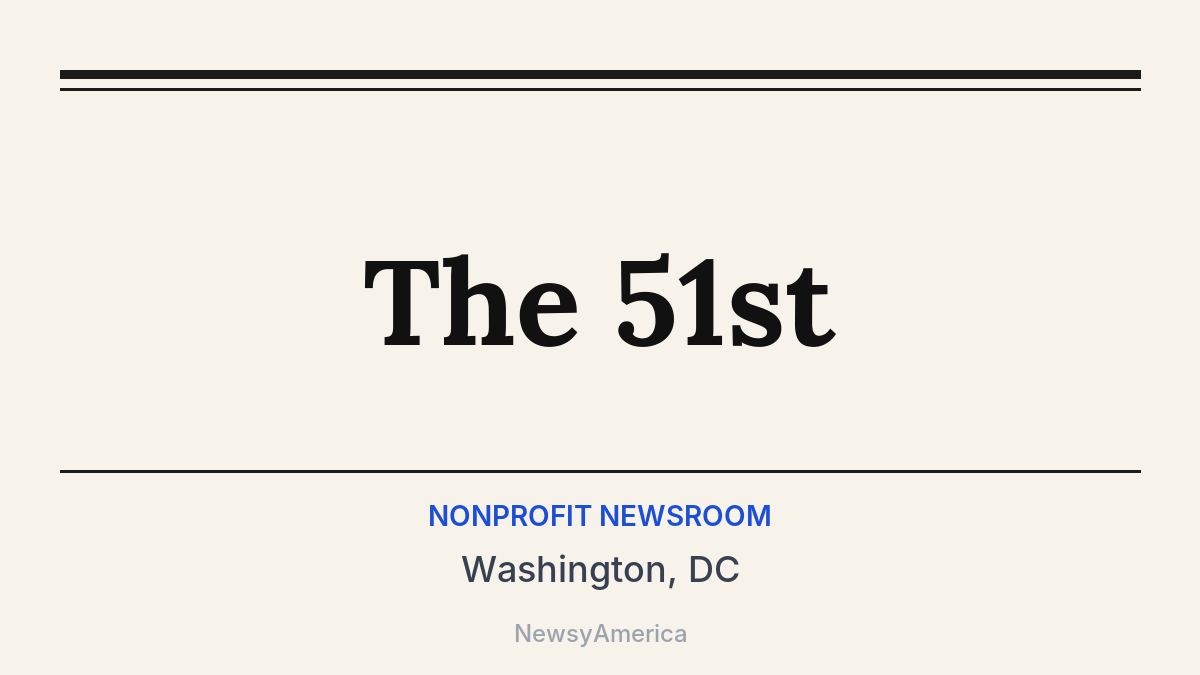 The 51st – Washington, DC