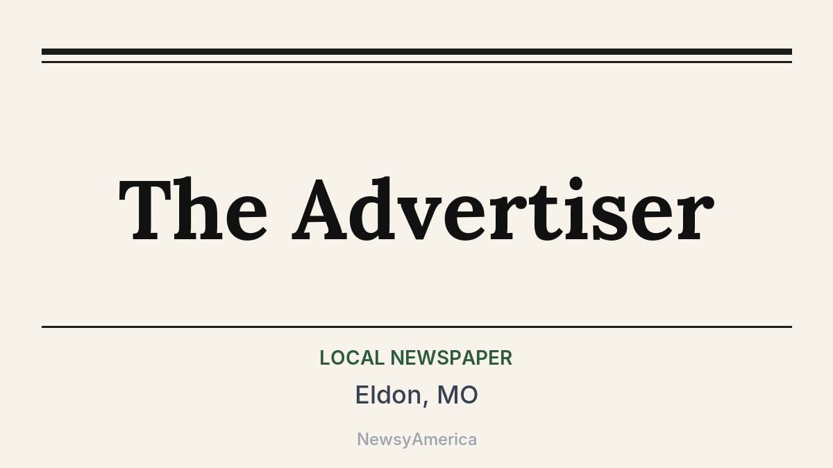 The Advertiser – Eldon, MO