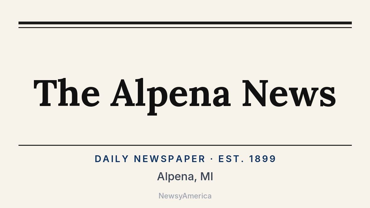 The Alpena News – Michigan