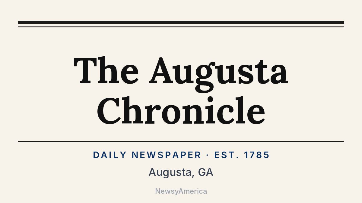 The Augusta Chronicle – Georgia