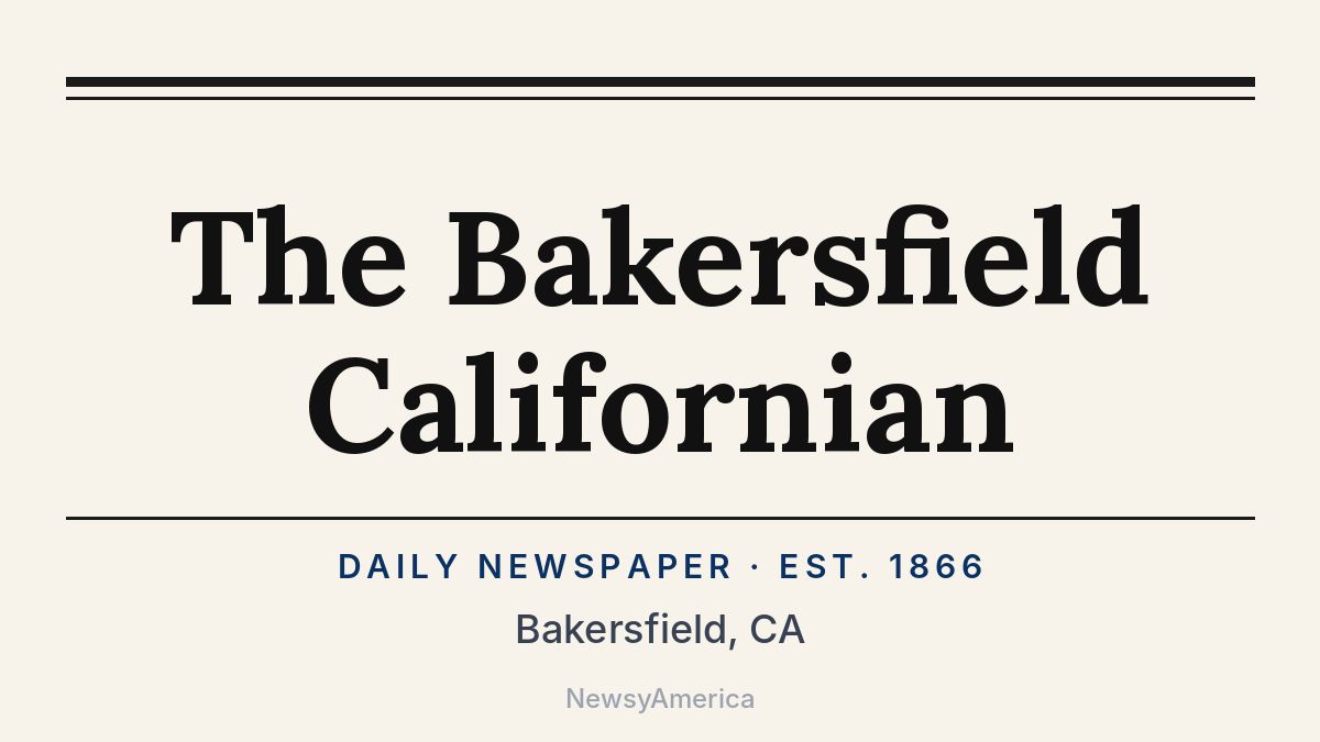 The Bakersfield Californian – California