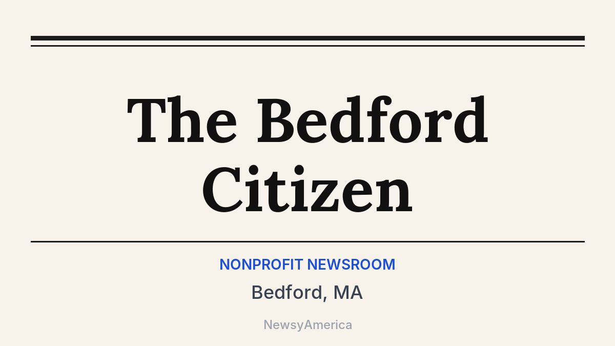 The Bedford Citizen – Bedford, MA