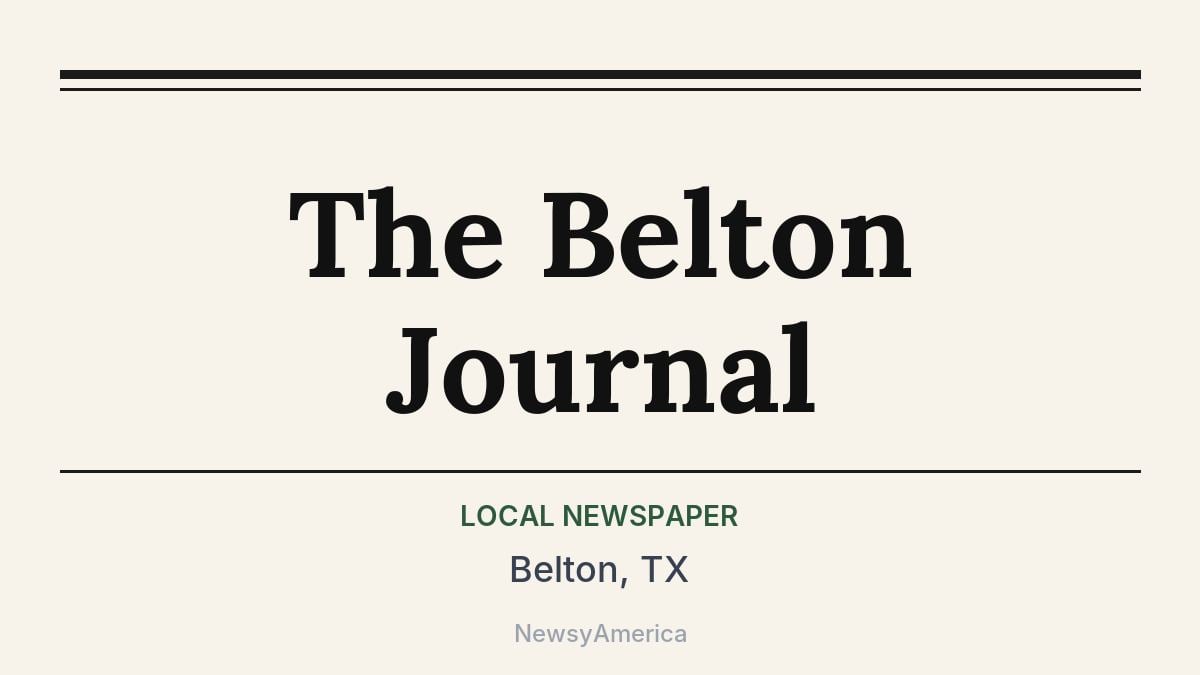 The Belton Journal – Belton, TX