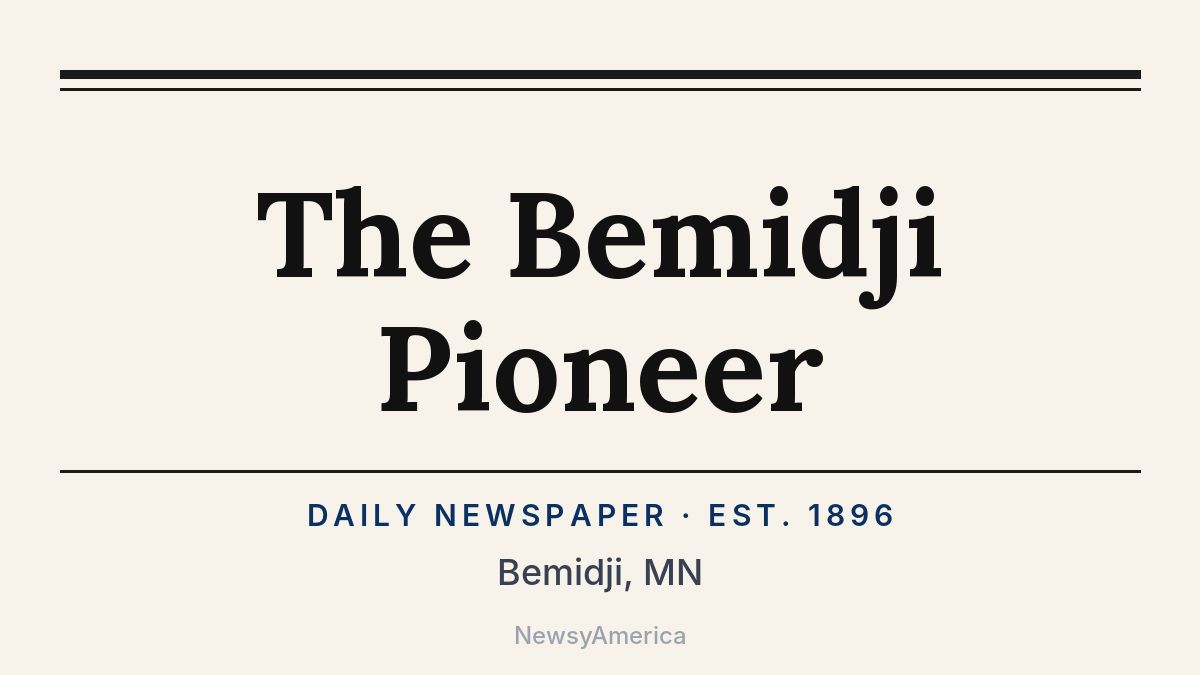 The Bemidji Pioneer – Minnesota