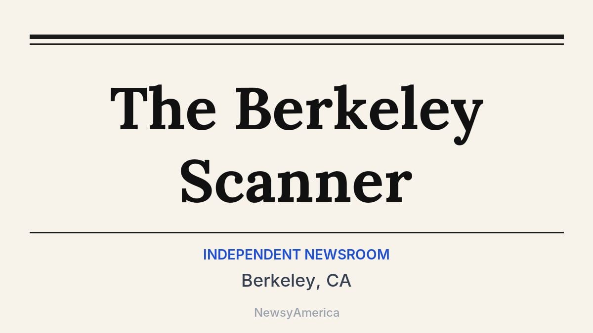 The Berkeley Scanner – Berkeley, CA