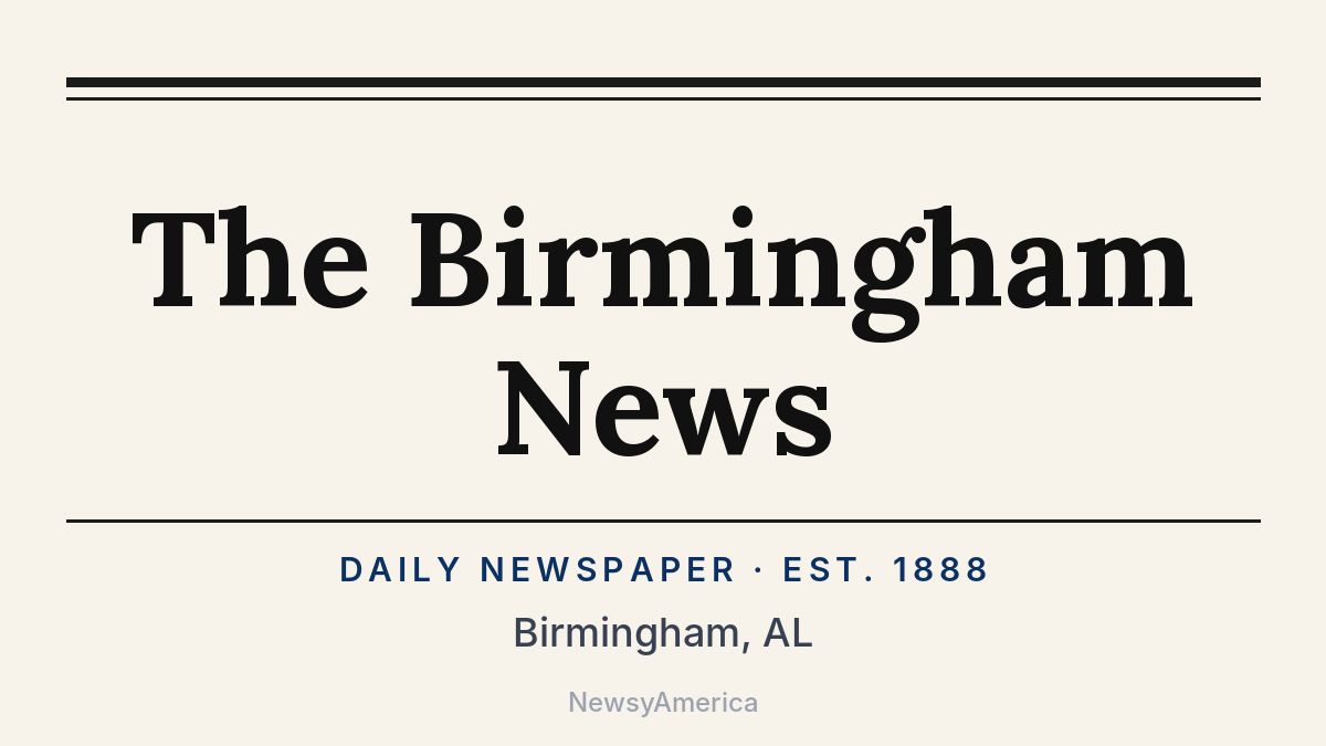 The Birmingham News – Alabama