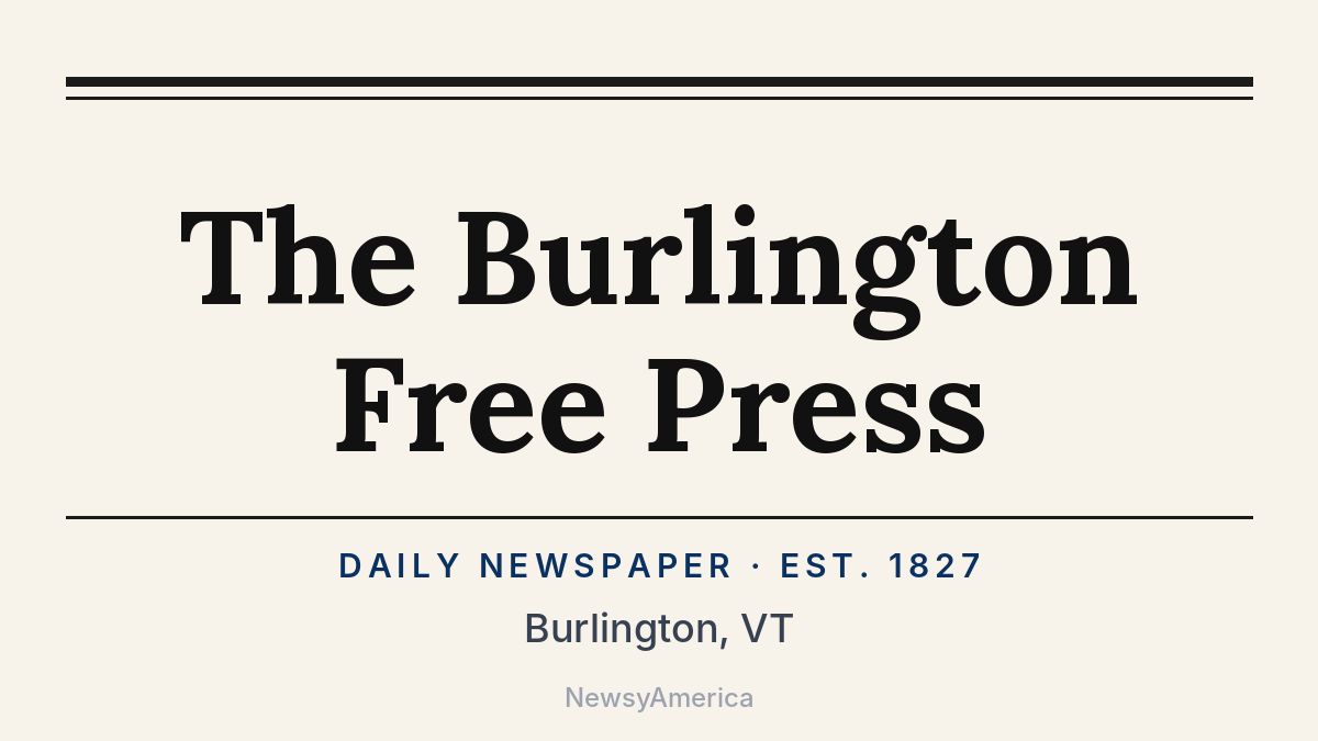 The Burlington Free Press – Vermont