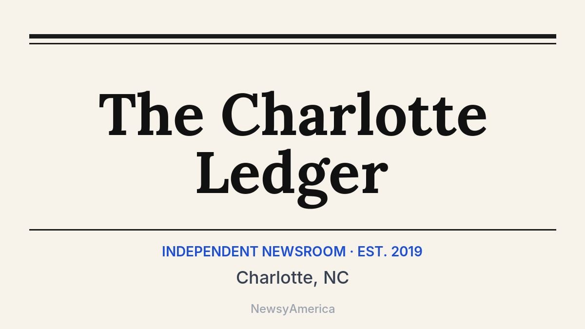 The Charlotte Ledger – Charlotte, NC